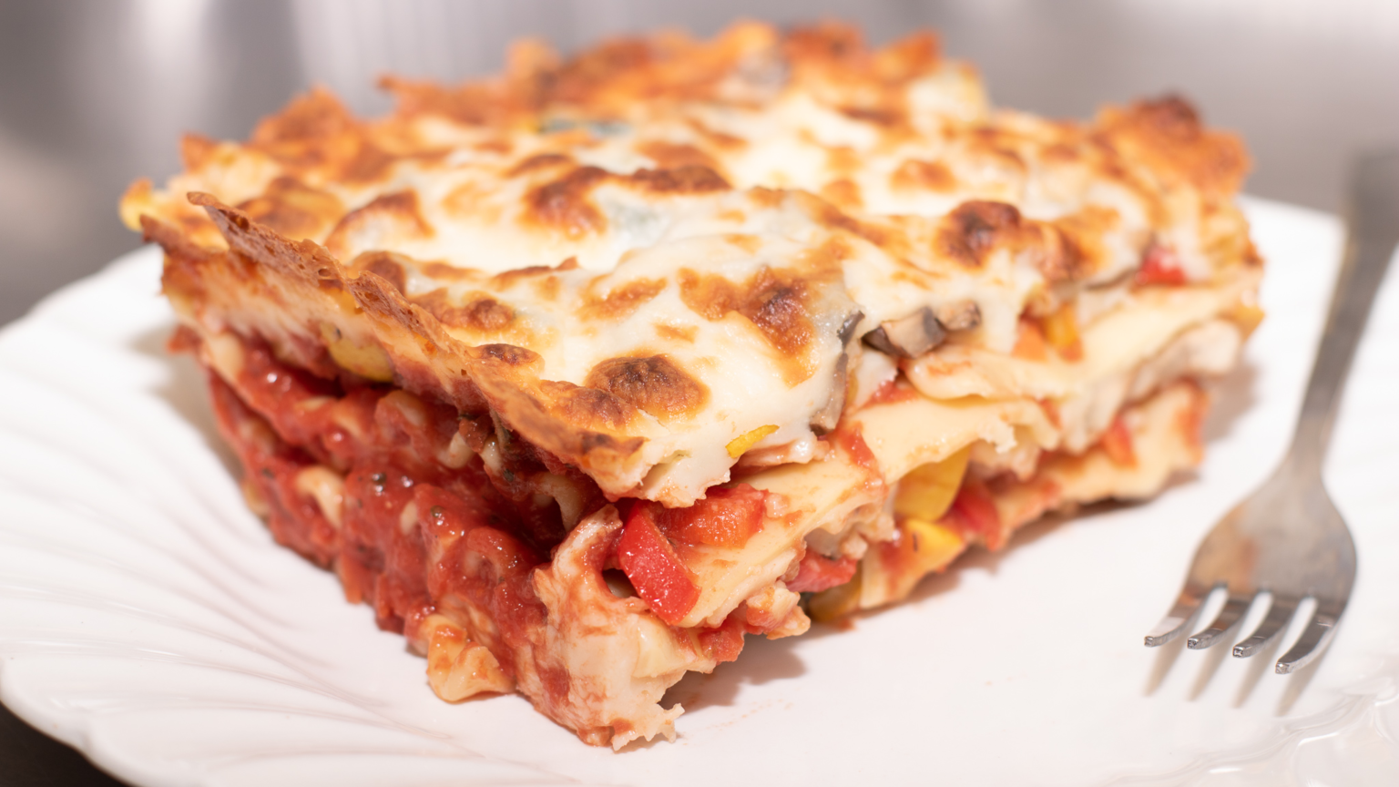 Vegetable Lasagna - Delivered!