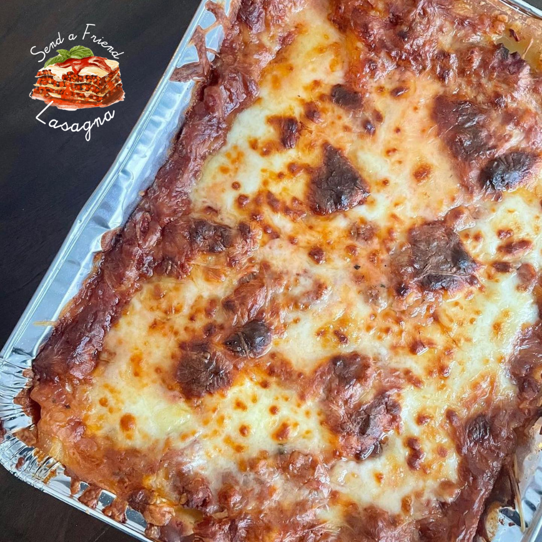 Meat and Cheese Lasagna - Delivered!