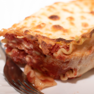 Cheese and Sauce Lasagna